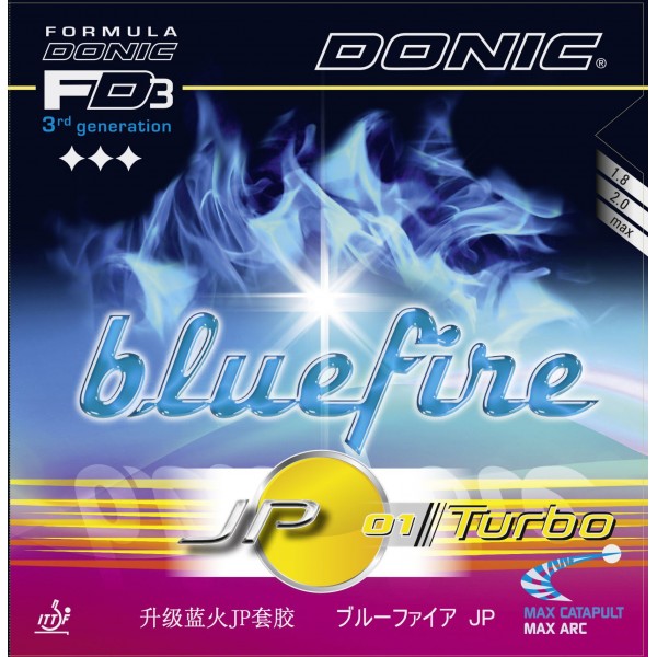 Donic Blue Fire JP 01  (Black) Table Tennis Rubber